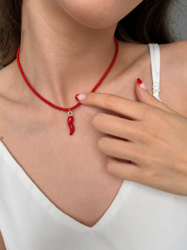 گردنبند تابستونی فلفل 🌶️