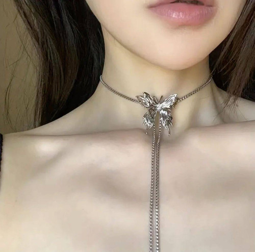 گردنبند/بازوبند/زنجیربدن/کمربند پروانه اسانسوری